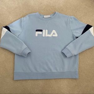 FILA Extra Large Blue Crewneck